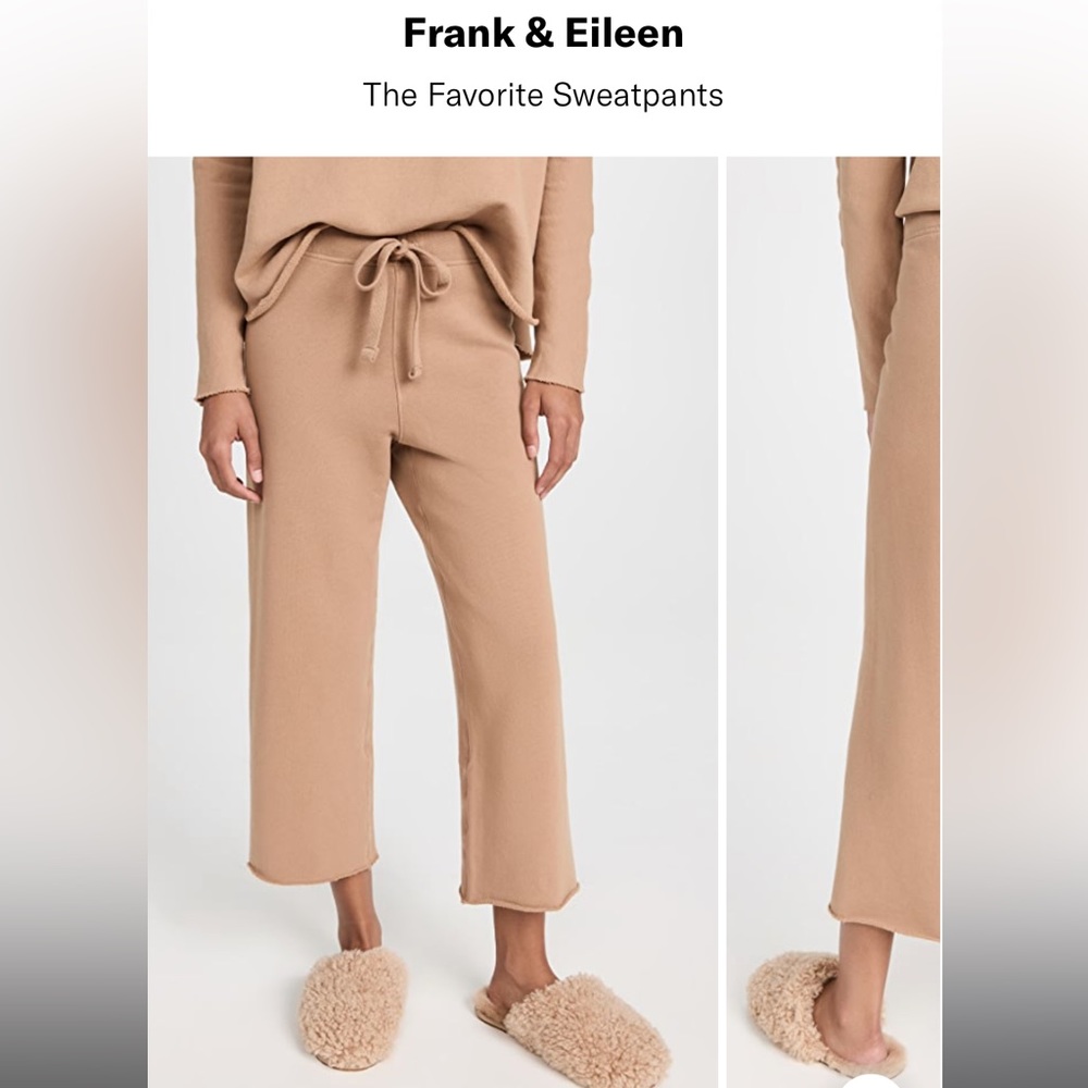 ISO Catherine Favorite Sweatpants Frank & Eileen size XS/0 Camel